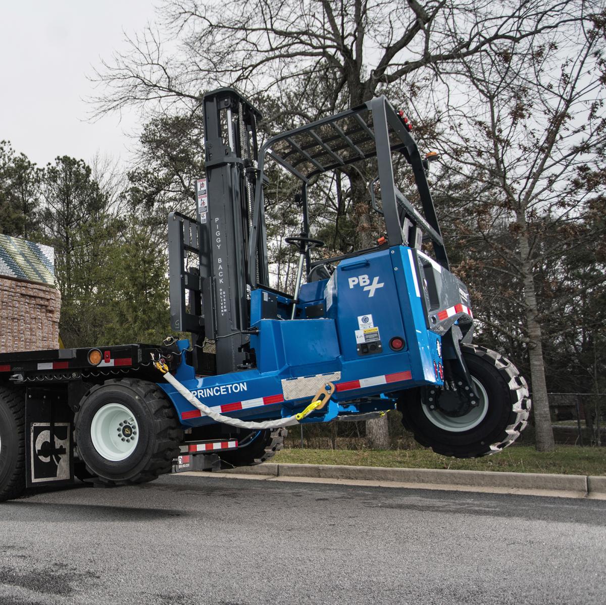 princeton piggyback on the back of a truck